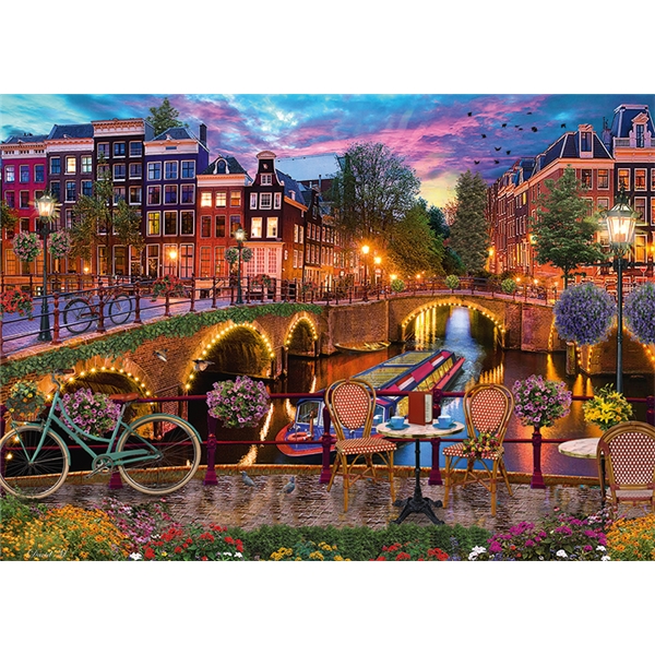 Pussel 1000 Bitar Amsterdam Canals (Bild 2 av 2)