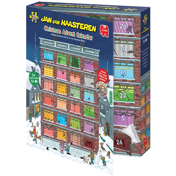 Jan van Haasteren Adventskalender 24 x 54 Bitar (Bild 2 av 3)