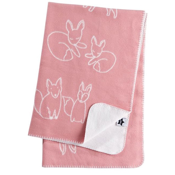 Kids Concept Jacquard-filt Rosa