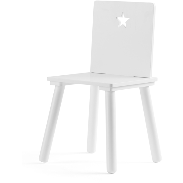 Kids Concept Stol Star Vit (Bild 1 av 4)