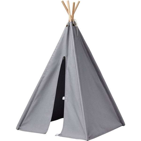 Kids Concept Mini Tipi Tält Grå (Bild 1 av 3)