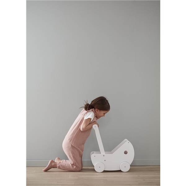 Kids Concept Dockvagn Vit (Bild 2 av 2)