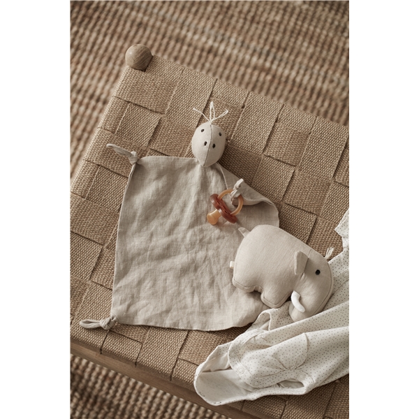 Kids Concept Snuttefilt Dina Linne Beige (Bild 3 av 5)