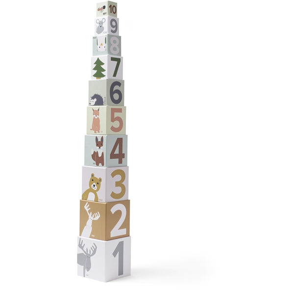 Kids Concept Kuber Papp 1-10 Edvin (Bild 1 av 3)
