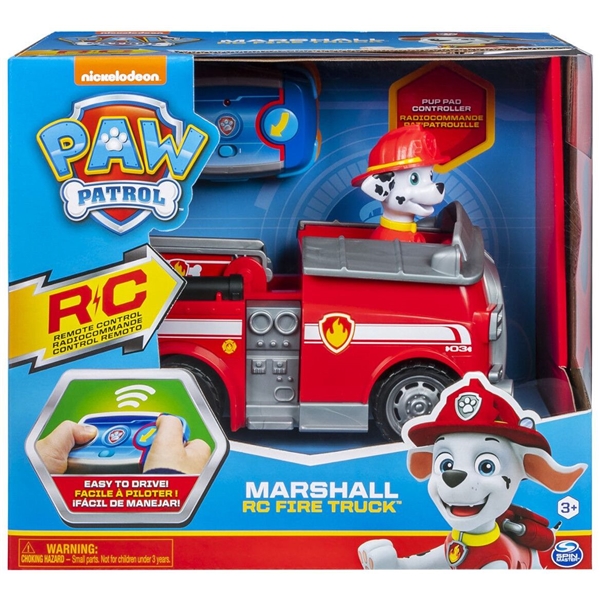 Paw Patrol Marshall Radiostyrd Brandbil (Bild 5 av 5)