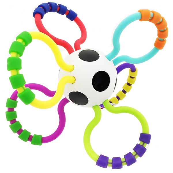 Sassy Grip & Rattle Ball (Bild 1 av 2)