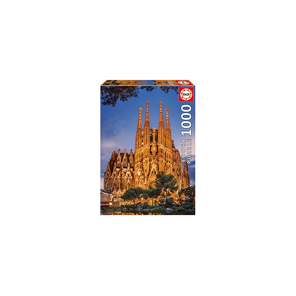 Pussel 1000 Bitar Sagrada Familia