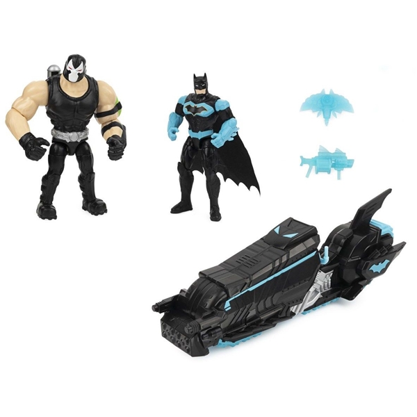 Batman Batcycle & 2 figurer 10 cm (Bild 2 av 4)