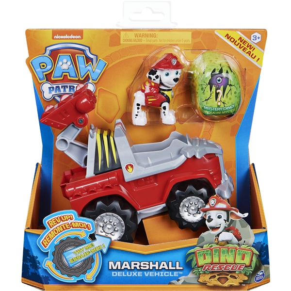 Paw Patrol Dino Deluxe Vehicles Marshall (Bild 1 av 5)