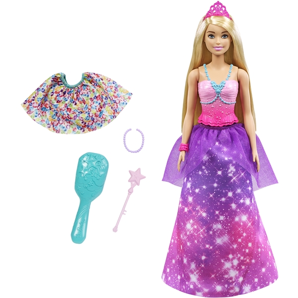 Barbie Dreamtopia 2-in-1 Doll Barbie (Bild 4 av 4)