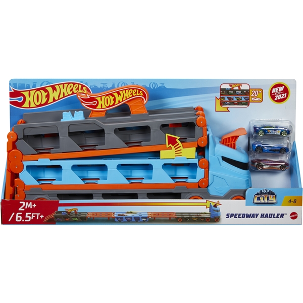 Hot Wheels City Speedway Hauler (Bild 3 av 7)