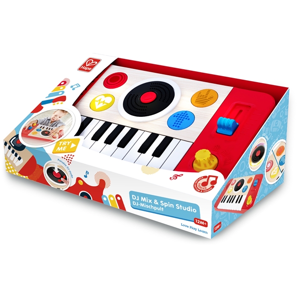 Hape DJ Mix Spin Studio (Bild 2 av 10)