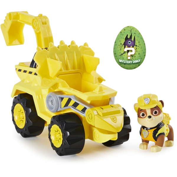 Paw Patrol Dino Deluxe Vehicles Rubble (Bild 2 av 3)