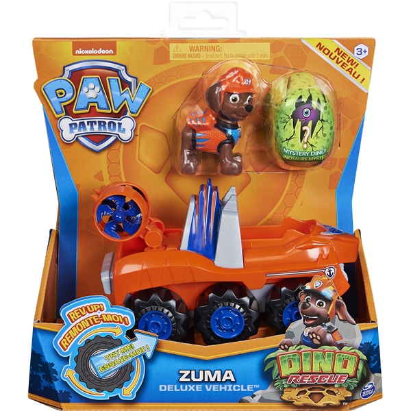 Paw Patrol Dino Deluxe Vehicles  Zuma (Bild 1 av 3)