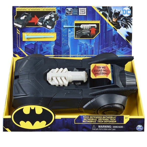 Batman Transforming Batmobile with 10 cm Figure (Bild 1 av 5)