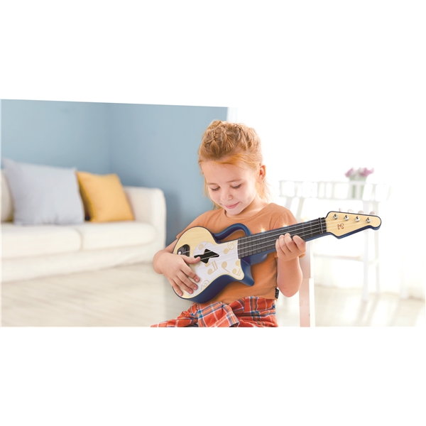 Hape Teach Yourself Electric Ukulele Blue (Bild 10 av 10)