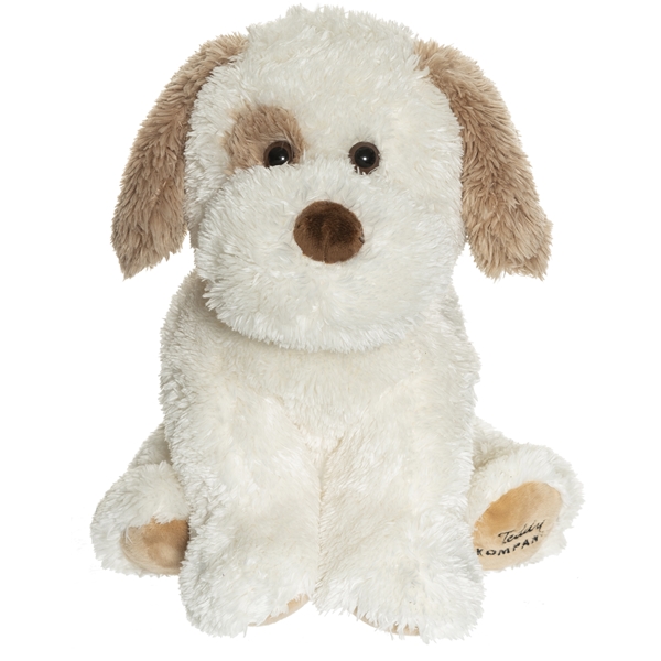 Teddykompaniet Hund Selma Creme 35 cm (Bild 1 av 4)
