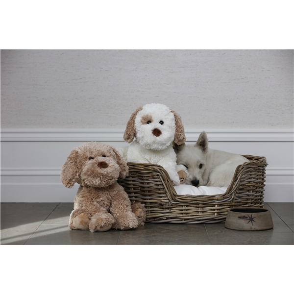 Teddykompaniet Hund Selma Creme 35 cm (Bild 3 av 4)