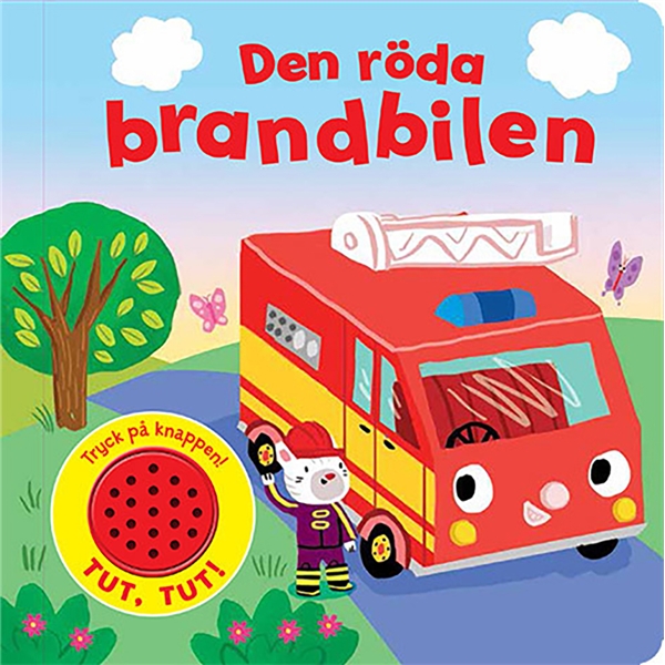 Tukan Den Röda Brandbilen Bok