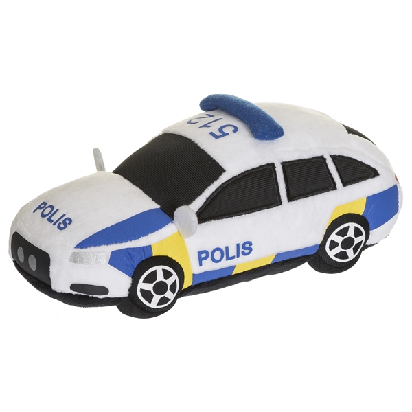 Teddykompaniet Polisbil 23 cm (Bild 1 av 3)