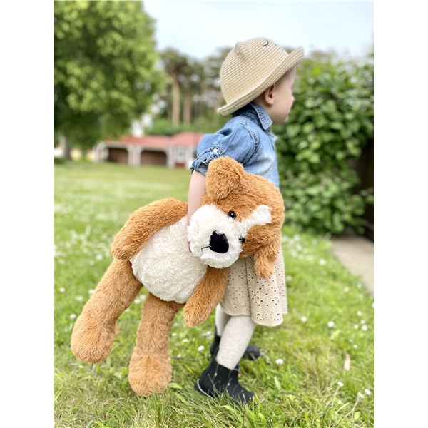 Teddykompaniet Hund, Brun 60 cm (Bild 2 av 3)