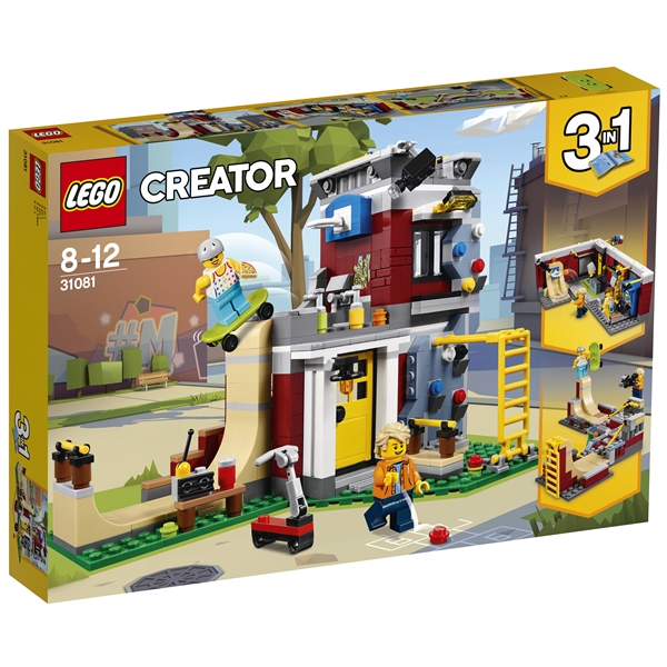 31081 LEGO Creator Modular Skateboardhus (Bild 1 av 3)