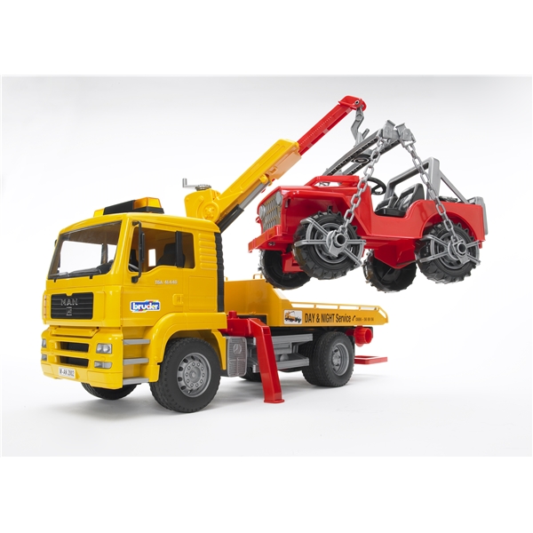Bruder 2750 MAN TGA Bärgningsbil (Bild 3 av 4)