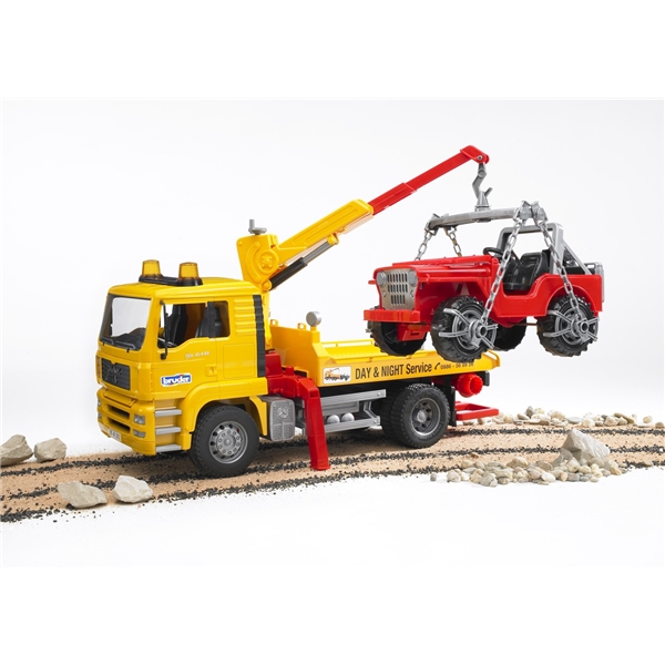 Bruder 2750 MAN TGA Bärgningsbil (Bild 4 av 4)