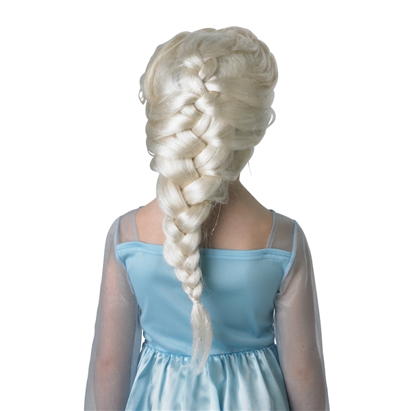 Elsa Frost Frozen dräkt Peruk (Bild 3 av 3)