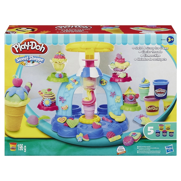 Play-Doh Sweet Shoppe Swirl & Scoop Ice Cream (Bild 1 av 2)