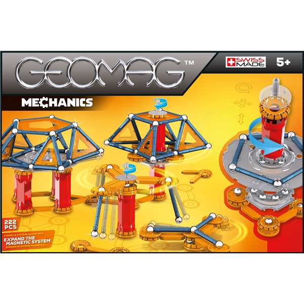 Geomag Mechanics 222 delar (Bild 1 av 2)