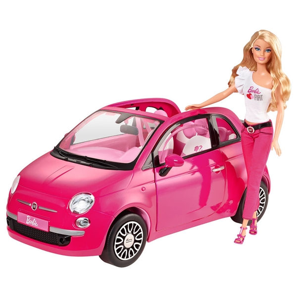 Barbie Docka och Fiat (Bild 1 av 4)