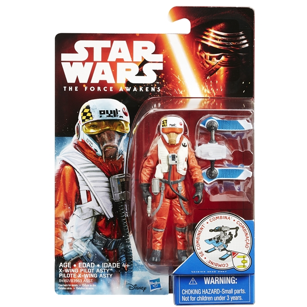 Star Wars E7 Snow/Jungle X-Wing Pilot Asty (Bild 2 av 2)