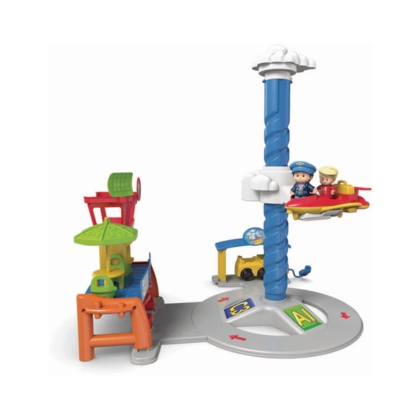 Little People Spinnin' Sounds Airport Fisher Price (Bild 1 av 5)