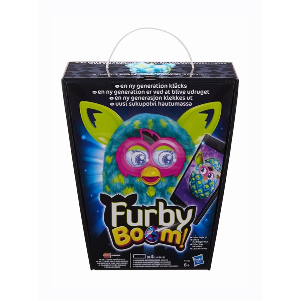 Furby Boom Sunny - Green Peacock