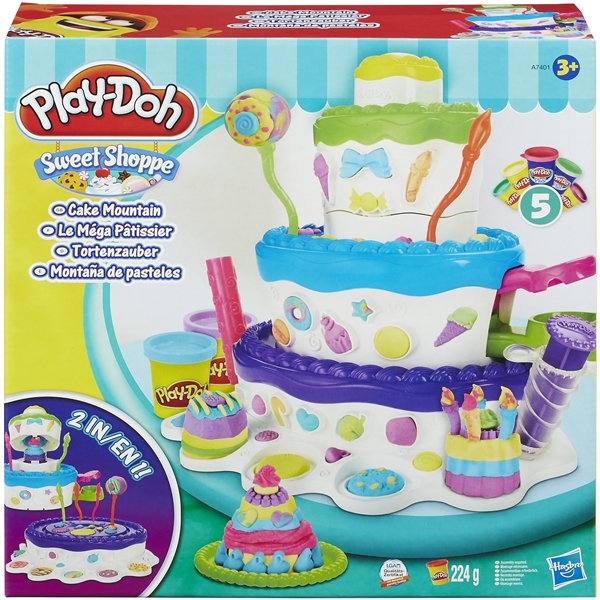 Play-Doh Sweet Shoppe Cake Mountain (Bild 1 av 4)