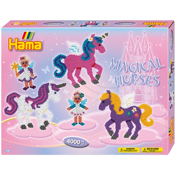 Hama Pärlset 3138 Magical Horses (Bild 1 av 3)