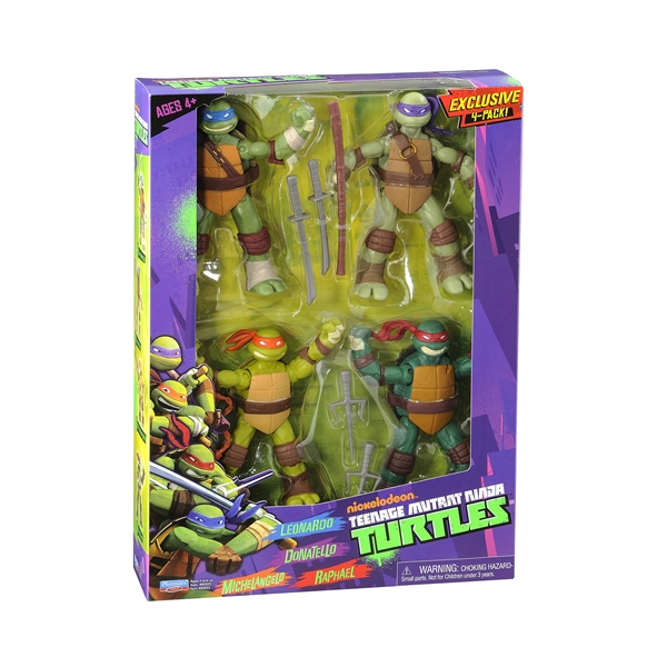 TMNT Turtles Figurer 4-pack (Bild 1 av 5)
