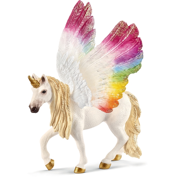 Schleich 70576 Bevingad Rainbow Unicorn