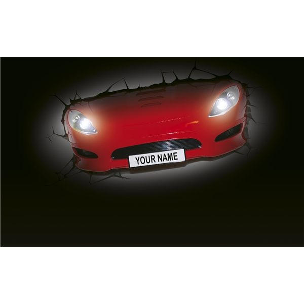 3D Deco Light - Sports Car
