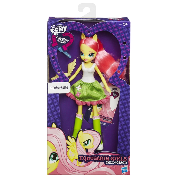 Equestria Girls Everyday Dolls - Fluttershy (Bild 2 av 2)