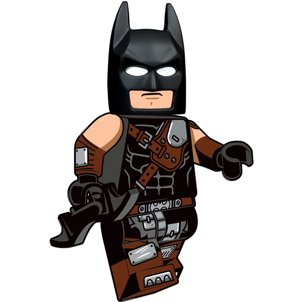 LEGO Movie 2 Batman Mask Night Light w/Sticker (Bild 2 av 4)