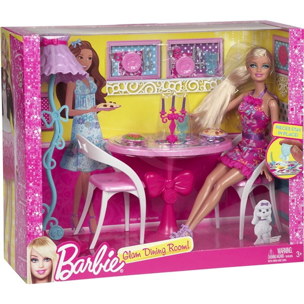 Barbie Glam Dining Room (Bild 1 av 2)