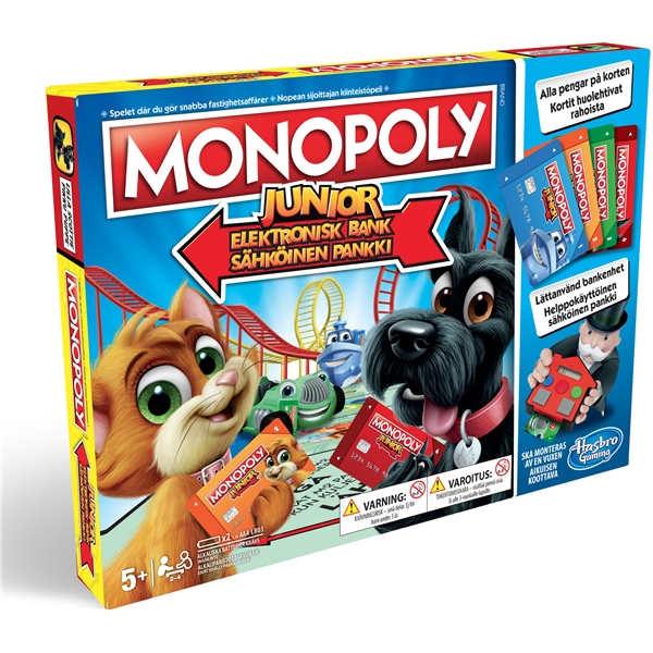 Monopoly Junior Electronic Banking SE/FI (Bild 1 av 2)