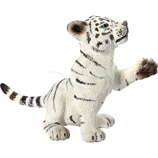 Schleich Vit Tigerunge- stående