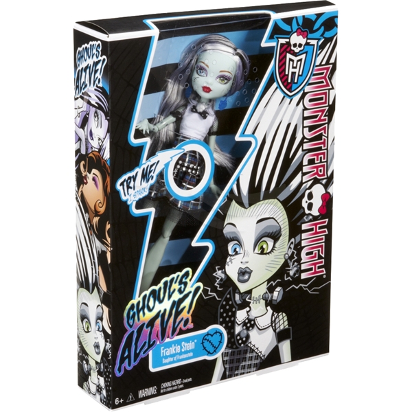 Monster High Ghouls Alive Frankie Stein (Bild 2 av 2)