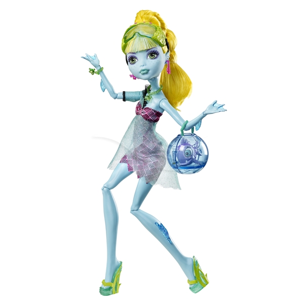 Monster High 13 Wishes Lagoona Blue Doll (Bild 1 av 2)