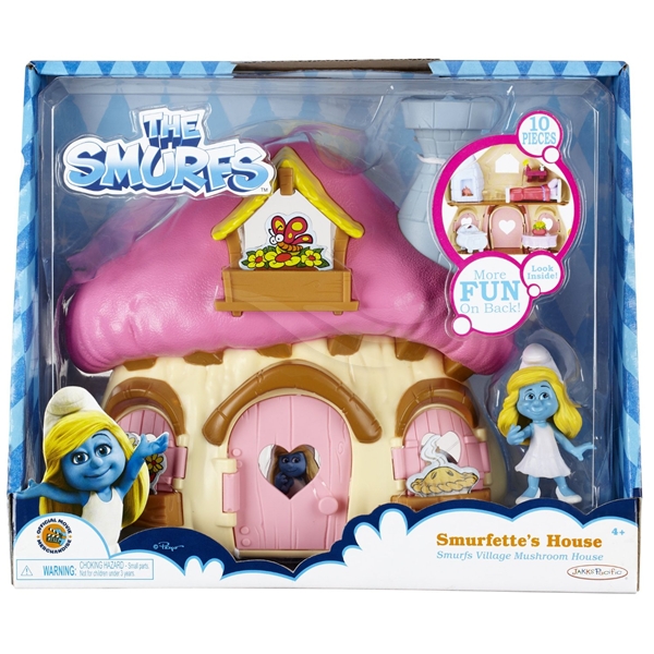 Smurf Movie Smurfettes House (Bild 1 av 4)