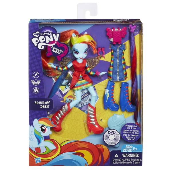Equestria Girls Rainbow Dash (Bild 1 av 4)
