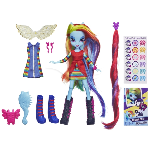 Equestria Girls Rainbow Dash (Bild 2 av 4)